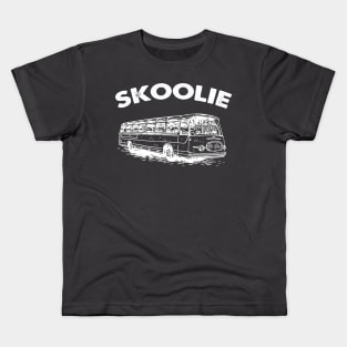 Skoolie Vintage Bus Kids T-Shirt